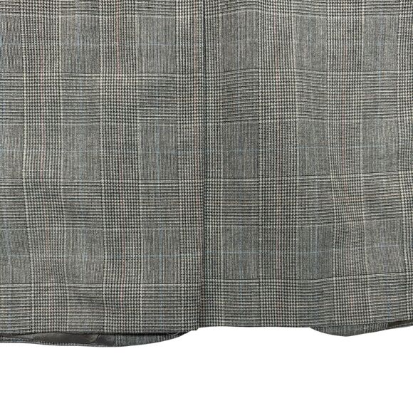 Glen Plaid Suit Jacket 42L by Arnie – Gray Brown Check - Picture 16 of 16